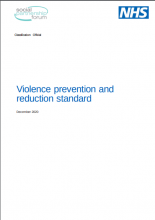 Violence prevention and reduction standard